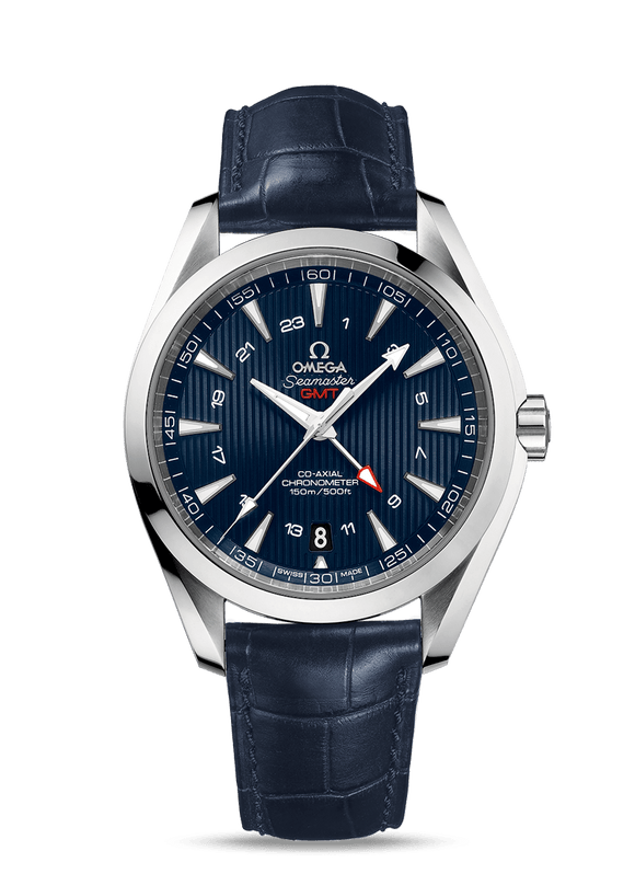 Omega Seamaster Aqua Terra 150M Co‑Axial GMT 43 mm - The Luxury Well