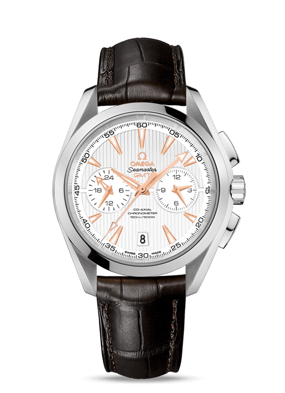 Omega Seamaster Aqua Terra 150M Co‑Axial GMT Chronograph 43 mm - The Luxury Well