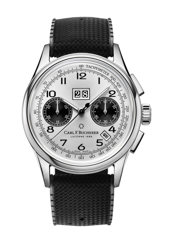 Carl F. Bucherer Heritage BiCompax Annual Stainless Steel 41mm Dial - The Luxury Well