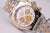 Breitling Chronomat 44 GMT 18kt gold/SS Silver Dial - The Luxury Well