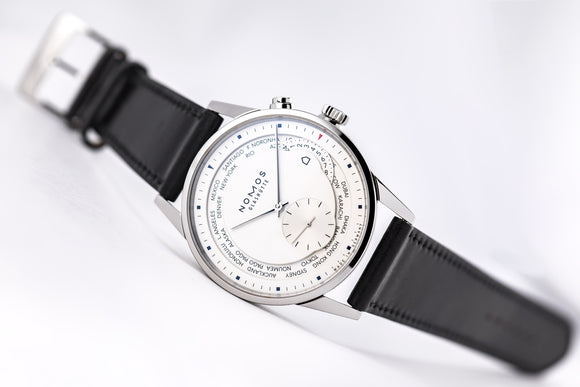 NOMOS Zürich World Time Silver - The Luxury Well
