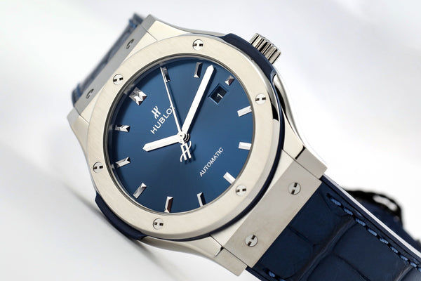 Hublot Classic Fusion Blue Dial Automatic - The Luxury Well