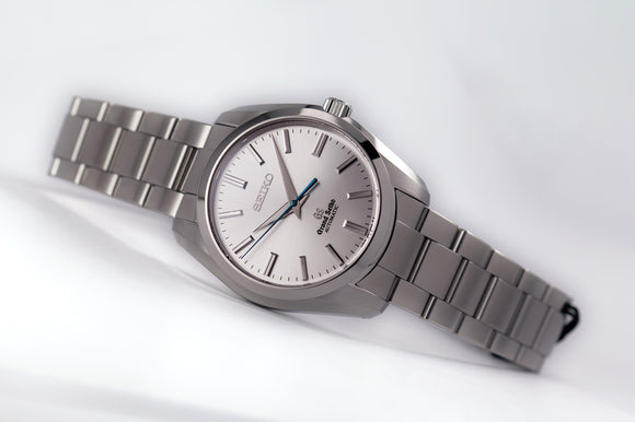 Grand Seiko Automatic Silver Sunburst Dial, Larger Case - The Luxury Well