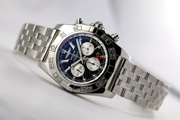 Breitling Chronomat 47 GMT Chronograph Black - The Luxury Well