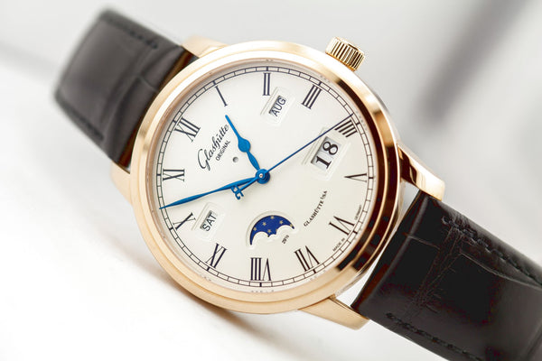 Glashütte Original Senator Perpetual Calendar 18kt Rose Gold - The Luxury Well