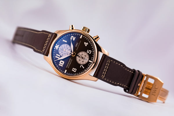 IWC Pilot Chronograph 18kt Antoine de Saint Exupery Limited Edition - The Luxury Well