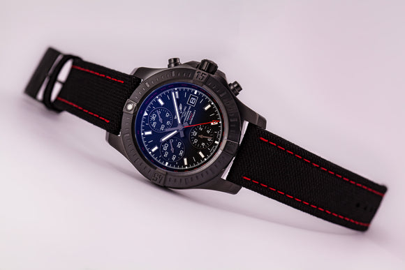 Breitling Colt Automatic Chronograph Blacksteel Limited Edition Red US - The Luxury Well