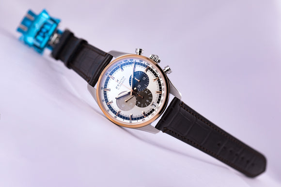 Zenith Chronomaster El Primero 42 18kt Two-Tone Gold/Steel Silver - The Luxury Well