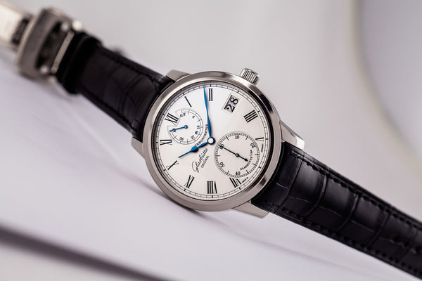 Glashütte Original Senator Chronometer 18kt White Gold Ref. 58-01-01-04-04 - The Luxury Well