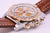 Breitling Chronomat 44 GMT 18kt gold/Steel Mother of Pearl Dial - The Luxury Well