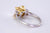 Original Tiffany Design 3.68ct Fancy Yellow Platinum Diamond Ring GIA CERTIFIED - The Luxury Well