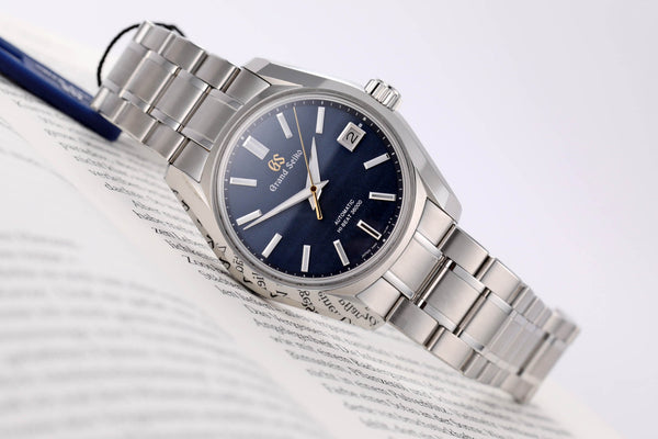 Seiko Grand Seiko Hi Automatic Beat Blue Shubun: The Autumnal Fall Edition - The Luxury Well