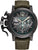 Graham Chronofighter Vintage Aircraft Black riveted dial - The Luxury Well