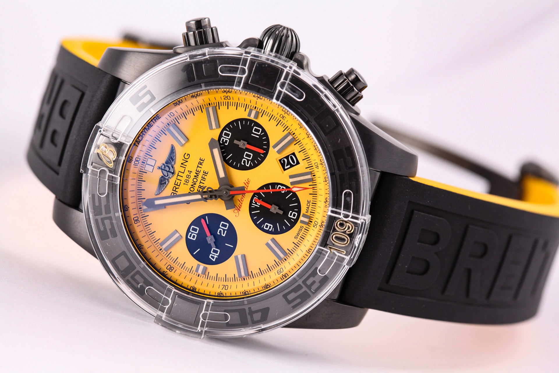 Breitling chronomat 44 blacksteel special clearance edition