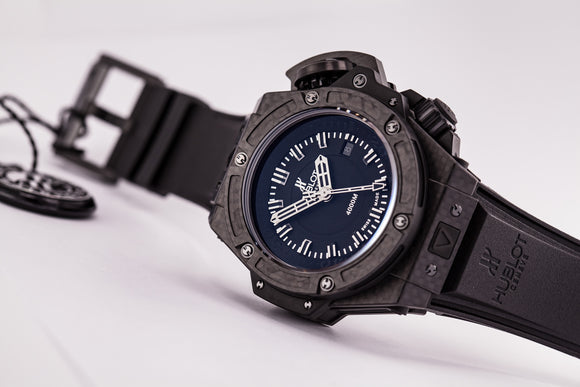 Hublot Big Bang King Power Oceanographic Carbon Limited Edition - The Luxury Well