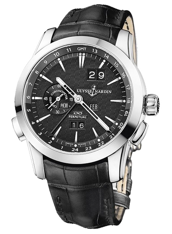 Ulysse Nardin Perpetual Manufacture Automatic Chronometer Black Dial 43mm - The Luxury Well