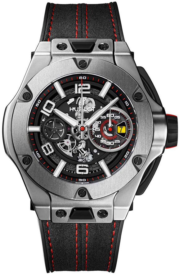 Hublot Big Bang Ferrari UNICO Titanium 45mm - The Luxury Well