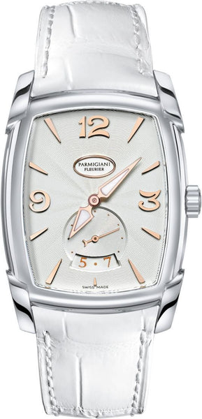 Parmigiani Fleurier Kalparisma Steel Ivory 37.5 x 31.2 mm - The Luxury Well