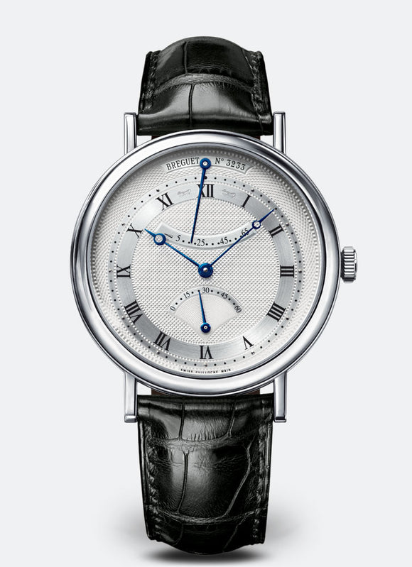 Breguet Classique Retrograde Seconds 18kt White Gold Silver Dial - The Luxury Well