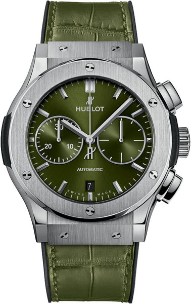 Hublot Classic Fusion Chronograph 45mm Green Dial