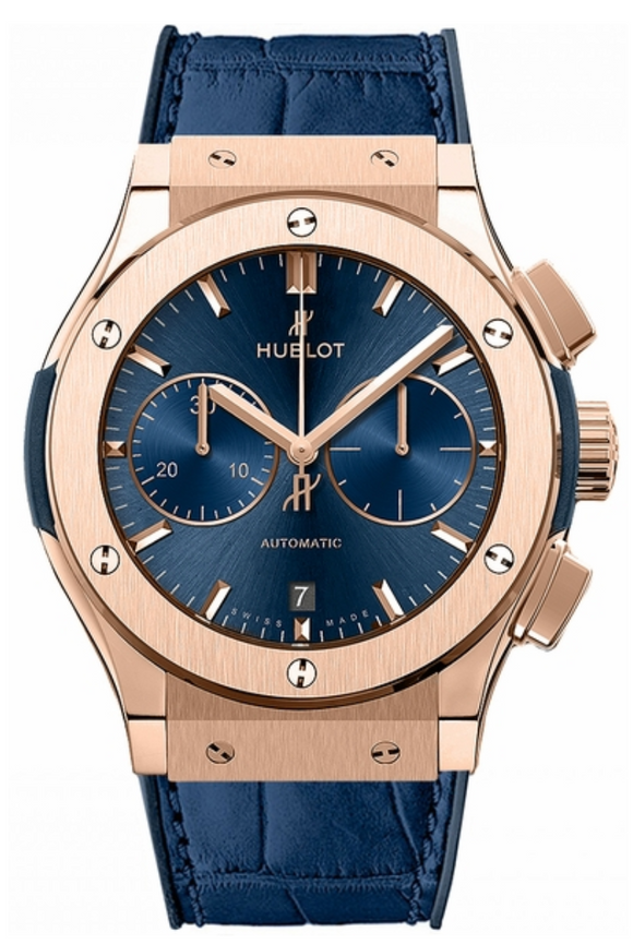 Hublot Classic Fusion Blue Chronograph 45mm - The Luxury Well