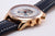 Breitling Transocean Chronograph Unitime 18kt Gold Silver - The Luxury Well