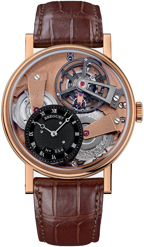 Breguet Tradition Tourbillon Skeleton Hand Wound 18kt Rose Gold - The Luxury Well