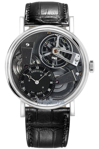 Breguet Tradition Tourbillon Hand Wound Platinum - The Luxury Well