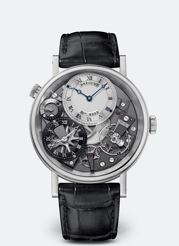 Breguet Tradition GMT Manual Wind White Gold - The Luxury Well