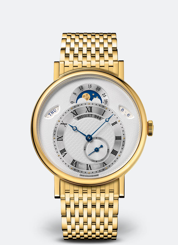 Breguet Classique 7337 Day Date Moonphase 18kt Yellow Gold - The Luxury Well
