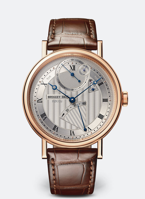 Breguet Classique Chronometrie 18kt Rose Gold Silver Dial - The Luxury Well
