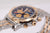 Breitling Chronomat 44 GMT 18kt gold/SS Blue Dial - The Luxury Well