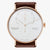 NOMOS Lambda 18kt Rose Gold Silver Dial Rose Gold Hands Ref. 930 - The Luxury Well