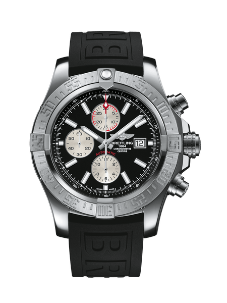 Breitling Super Avenger II Chronograph Stainless Steel - The Luxury Well