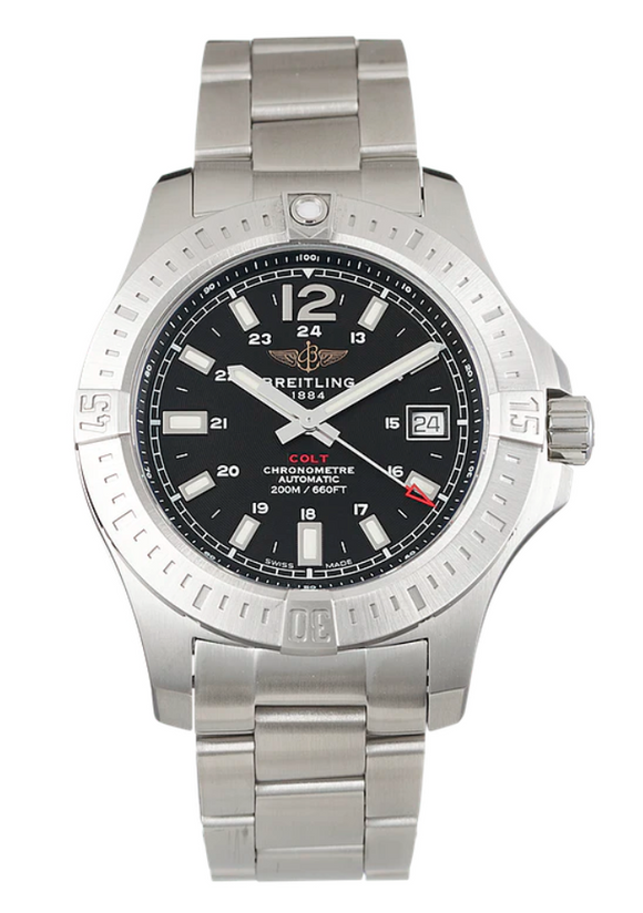 Breitling Colt Automatic Chronometer Black 41mm - The Luxury Well