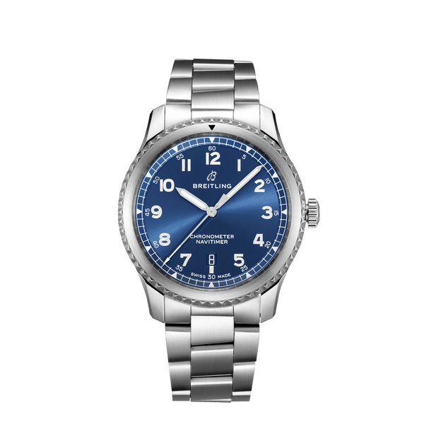 Breitling Navitimer 8 Automatic 41 Steel - Blue - The Luxury Well