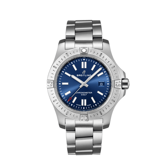 Breitling Chronomat Colt Automatic Steel - Mariner Blue 44mm - The Luxury Well
