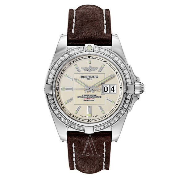 Breitling Galactic 41 Stainless Steel - The Luxury Well