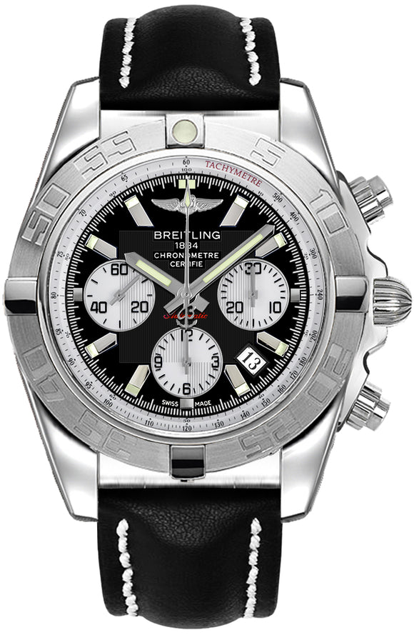 Breitling Chronomat 44 Black 43.5mm Dial - The Luxury Well