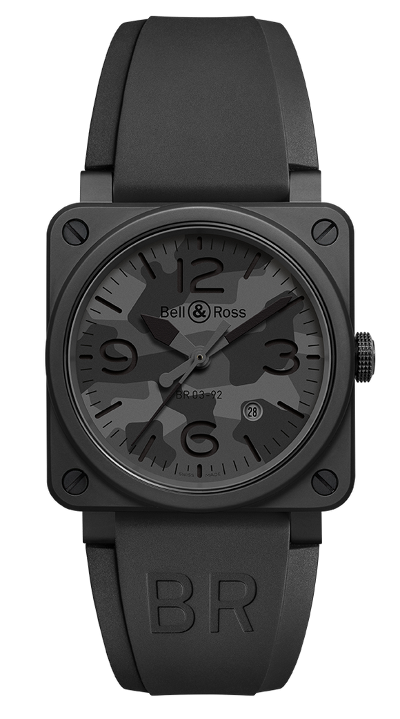 Bell & Ross BR 03-92 BLACK CAMO - The Luxury Well