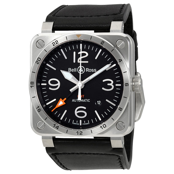 Bell & Ross BR 03-93 Aviation GMT Black Dial Automatics - The Luxury Well