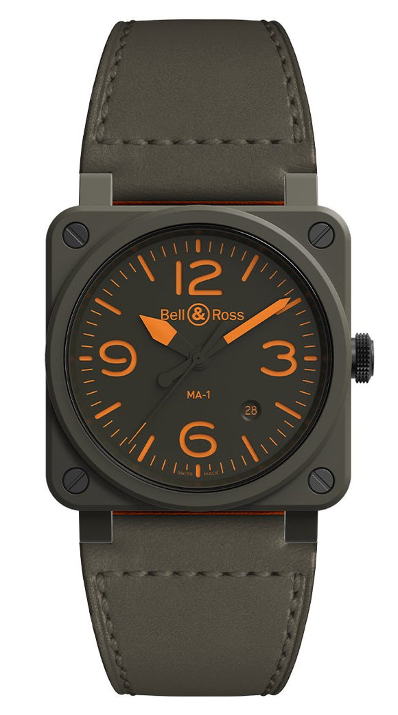 Bell & Ross MA-1 Pilot Ceramic - The Luxury Well