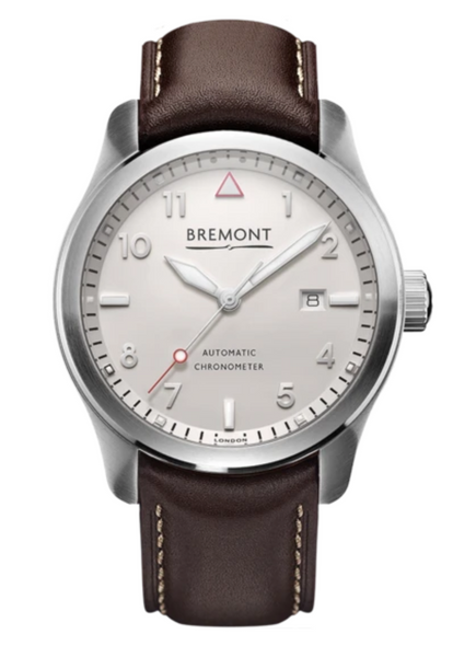 Bremont SOLO White Stainless Steel - The Luxury Well