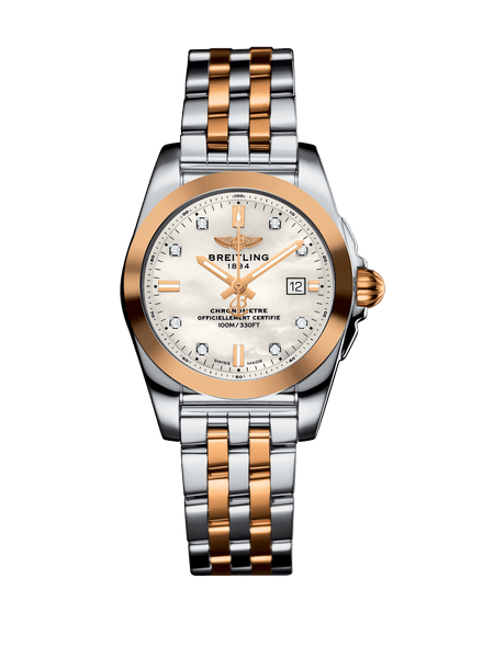 Breitling GALACTIC 29 SLEEK Steel & rose gold 29mm Dial - The Luxury Well