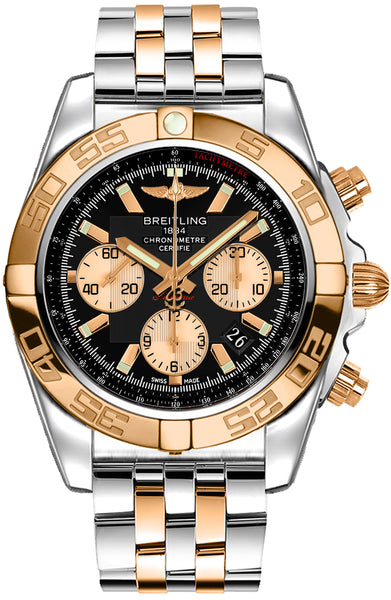 Breitling Chronomat 44 Stainless Steel & Gold Watch