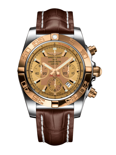 Breitling Chronomat 44 Steel & gold - Golden Sun - The Luxury Well