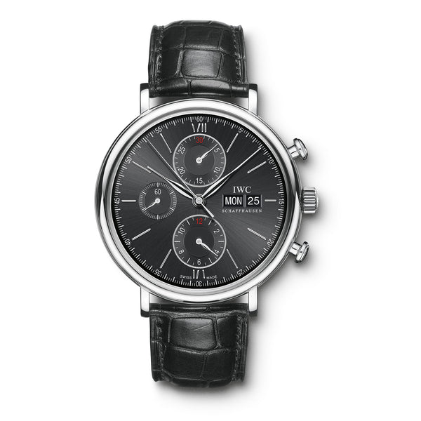 IWC Portofino Chronograph Automatic Black Dial