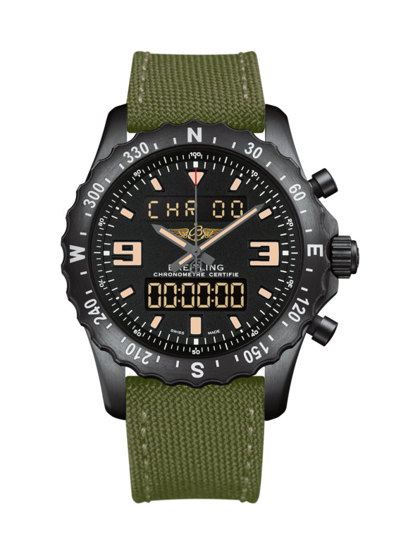 Breitling Chronospace Military Perpetual 48mm Black Dial
