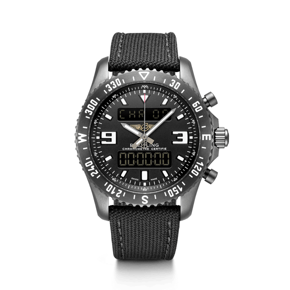 Breitling Chronospace Military Perpetual Calander Chronograph 46mm - The Luxury Well