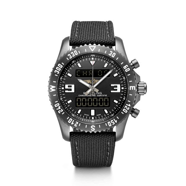 Breitling Chronospace Military Perpetual Calander Chronograph 46mm - The Luxury Well